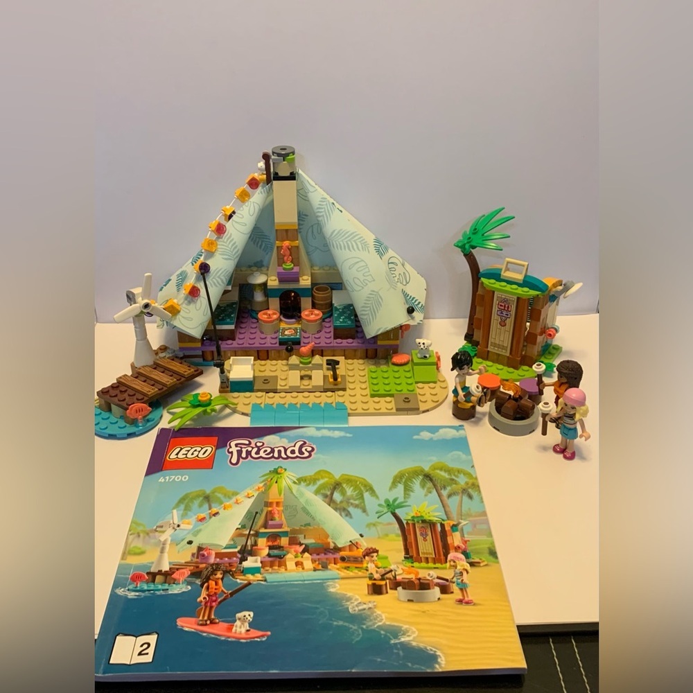 LEGO Friends Beach Glamping set - Incomplete